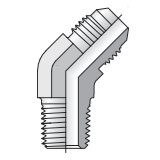Triple-Lok 37 Flare JIC - Tube to BSPT - 45 Elbow